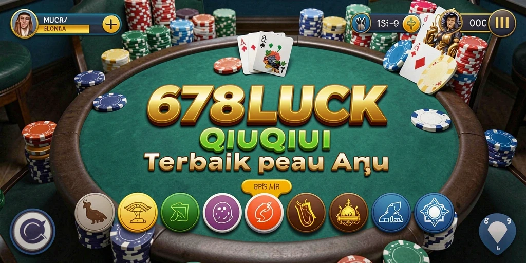 Tampilan gameplay seru di 678LUCK QiuQiu.