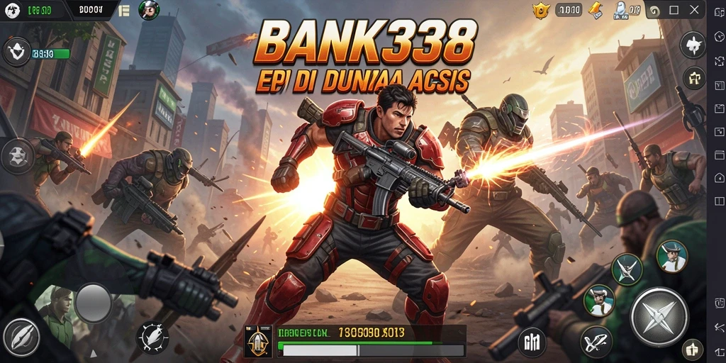 Tampilan gameplay action yang penuh aksi dan intens.