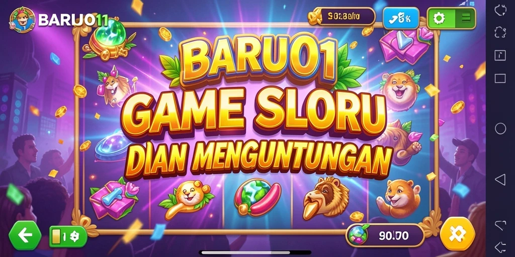 Screenshot gameplay BARU01 menampilkan keseruan permainan Slot.
