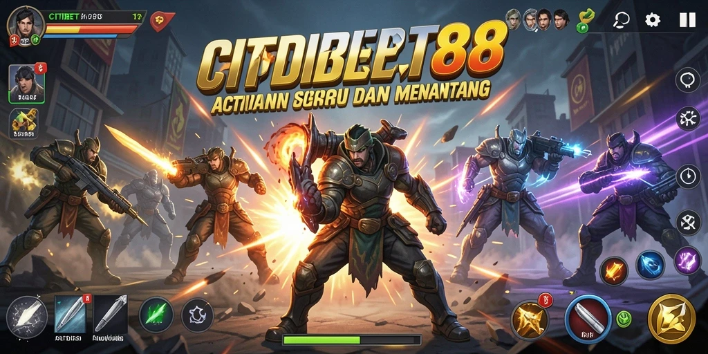 Tampilan gameplay CITIBET88 yang dinamis dan seru.
