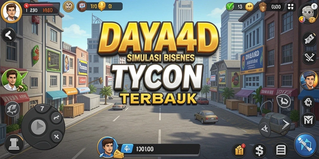 Tangkapan layar utama DAYA4D menampilkan keseruan gameplay Tycoon.