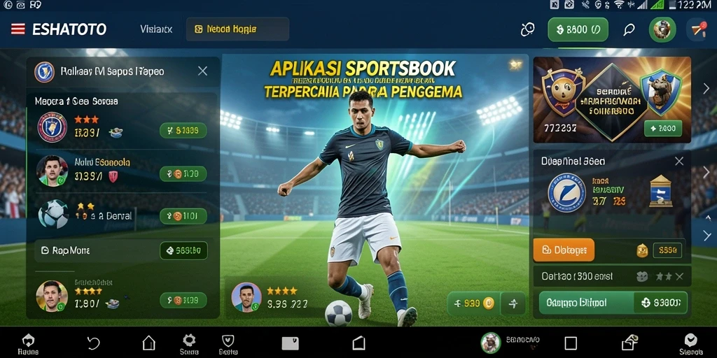 Tampilan gameplay ESHATOTO yang interaktif dan mendebarkan.