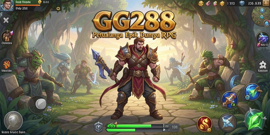 Tampilan gameplay GG288 yang mendebarkan dalam dunia RPG.