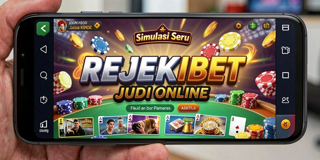 Tampilan menarik dari gameplay simulation REJEKIBET.