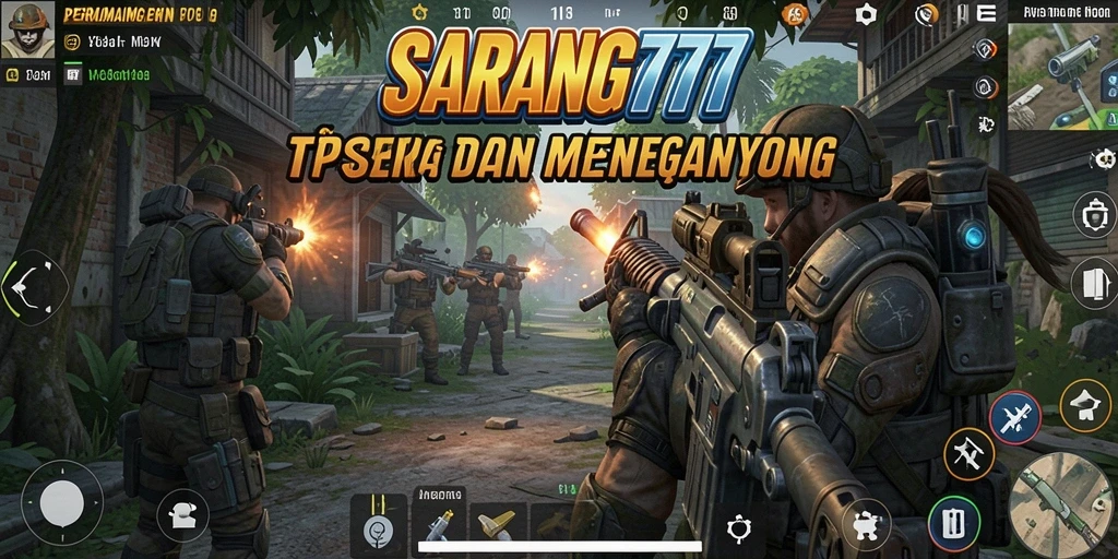 Tampilan gameplay seru dan mendebarkan di SARANG777.