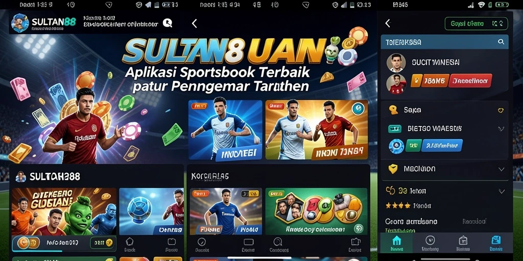 Screenshot gameplay SULTAN88 menampilkan taruhan olahraga yang menarik.